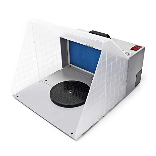 Airbrush Doppel Absauganlage 6 m³ / min Filter