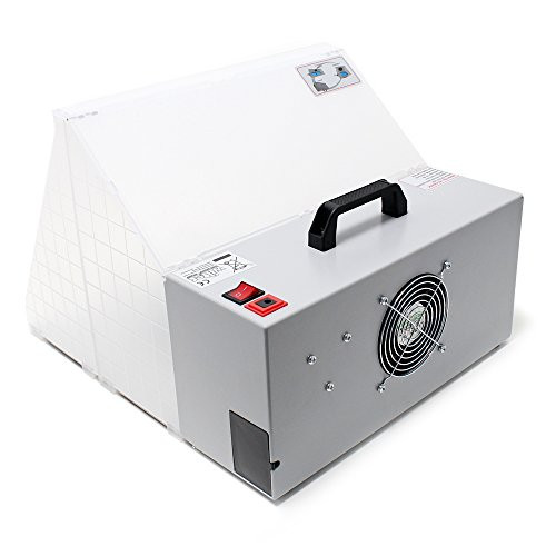 Airbrush Doppel Absauganlage 6 m³ / min Filter