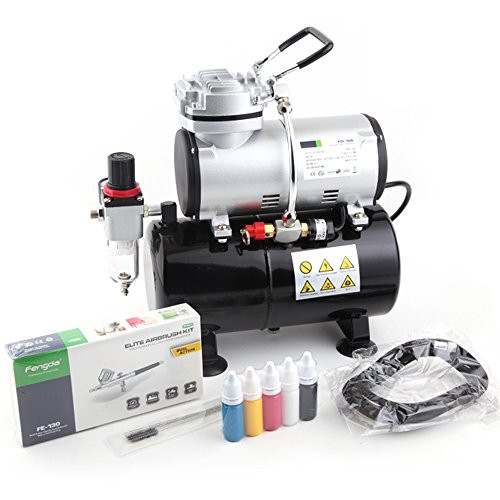 Fengda FD-186K Airbrush Kompressor Komplett Set