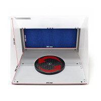 Vorschau: Airbrush Doppel Absauganlage 6 m³ / min Filter Vorschau: Airbrush Doppel Absauganlage 6 m³ / min Filter